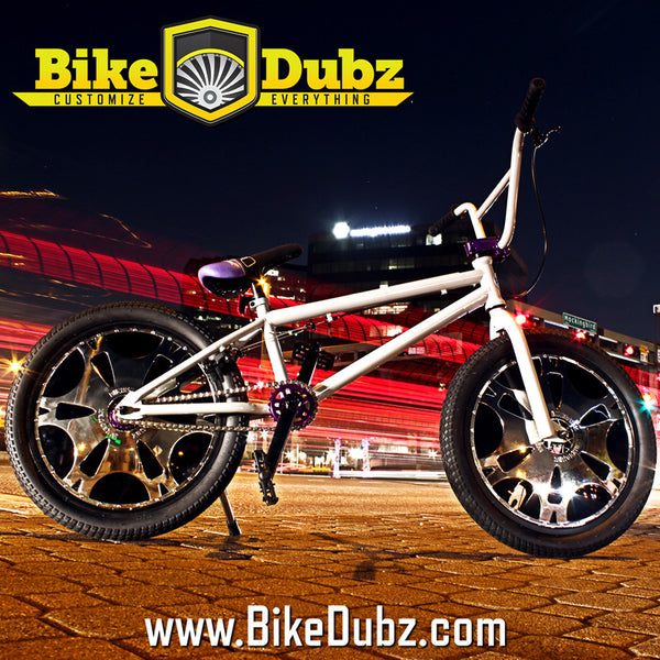 BikeDubz Mayhem 20" BMX Freestyle Bicycle Wheel Spoke Covers for 20" Inch Bikes: Now on Amazon/Walmart/eBay