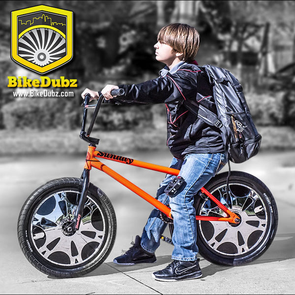 BikeDubz Mayhem 20" BMX Freestyle Bicycle Wheel Spoke Covers for 20" Inch Bikes: Now on Amazon/Walmart/eBay